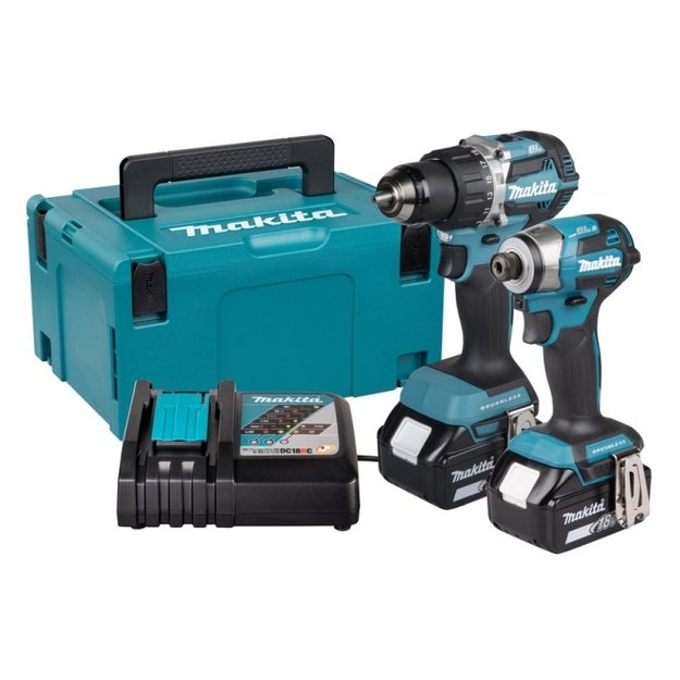 Akumuliatorinių įrankių rinkinys MAKITA DLX2574TJ