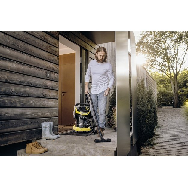 K&auml;rcher WD 5 S V-25/5/22 Stainless steel, Black, Yellow 25 L 1100 W