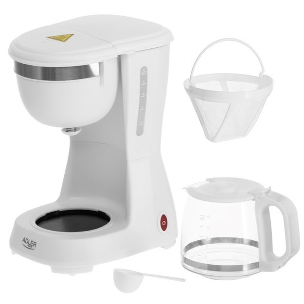 Adler Coffee Maker | AD 4381w | Drip | 600 W | White