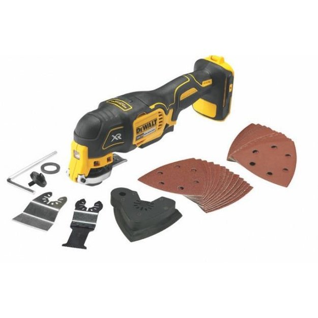 DeWALT DCS355N oscillating multi-tool Black, Yellow 20000 OPM