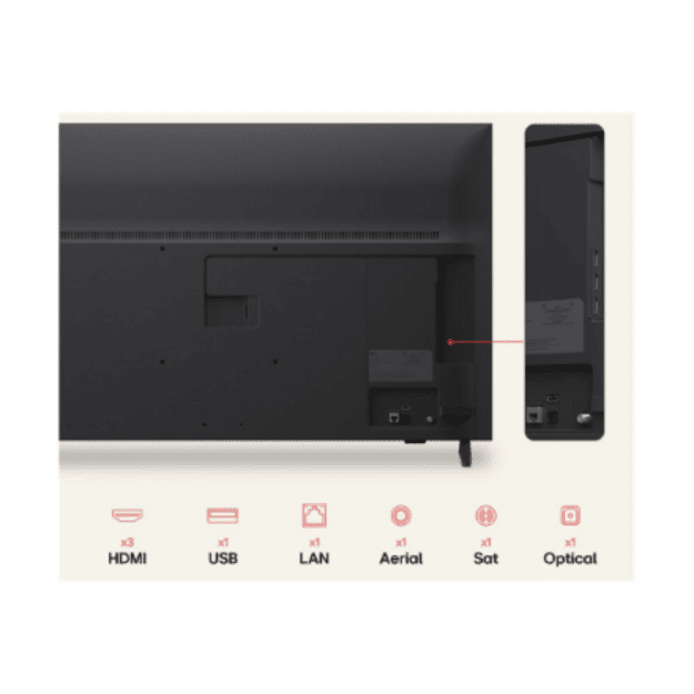 LG QNED 4K evo AI Mini LED TV | 43QNED8EB3F | 43 | Smart TV | webOS | UHD | Black
