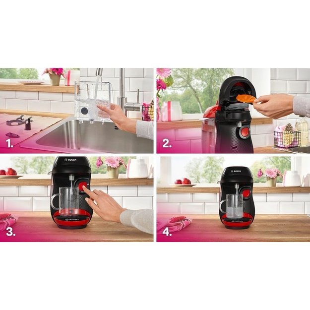 Bosch Tassimo Happy TAS103E coffee maker Fully-auto Capsule coffee machine 0.7 L