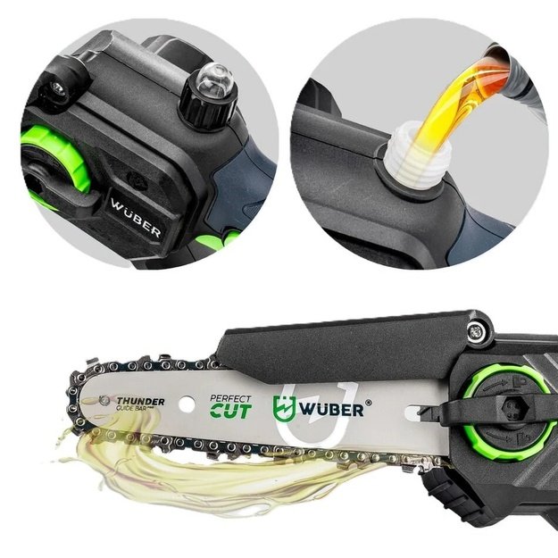 WUBER W37007 21V 5m/s cordless chainsaw