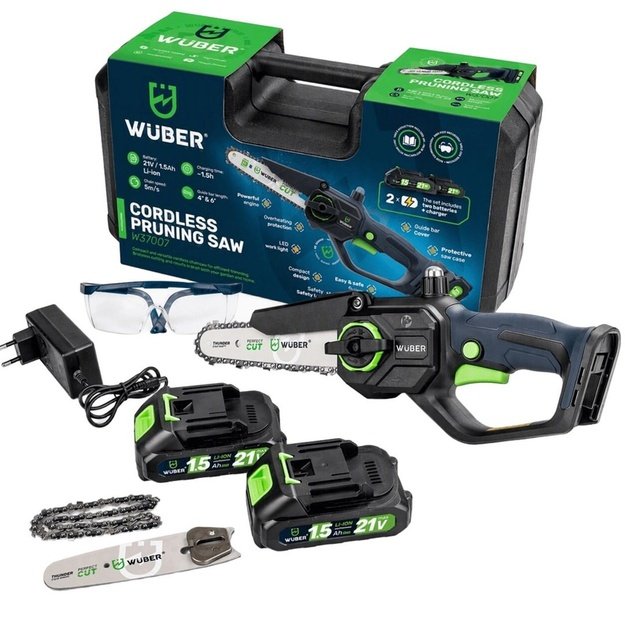 WUBER W37007 21V 5m/s cordless chainsaw