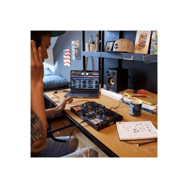 Hercules | DJ Learning Kit MK2 | Speakers | USB connectivity