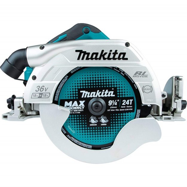 Makita DHS900Z portable circular saw 23.5 cm Blue, Grey 4500 RPM