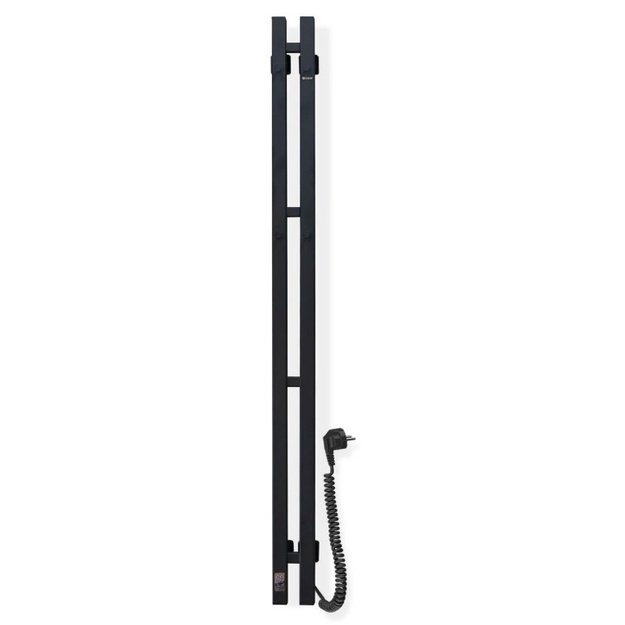 El.rank&scaron;luosčių džiovintuvas Siluet Quadro 90*1200 Sensor de&scaron;inė juodas 12-234053-0912