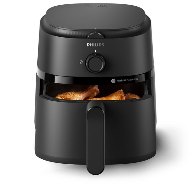 Philips 1000 series NA120/00 fryer Single 4.2 L Stand-alone 1500 W Hot air fryer Black