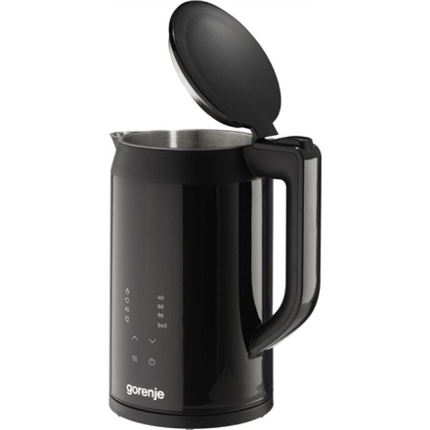 Gorenje Kettle | K17DWDII | Electric | 2200 W | 1.7 L | Stainless Steel | 360&deg; rotational base | Black 4