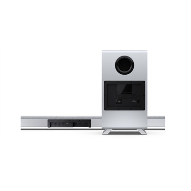 Sharp | 5.1.2 Dolby Atmos/DTS:X Soundbar with Wireless Subwoofer | HT-SBW55121(SL) | Bluetooth 6