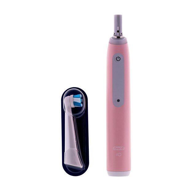 Oral-B Electric Toothbrush iO3 Series Rechargeable For adults Number of brush heads included 1 Blush Pink Number of teeth 2