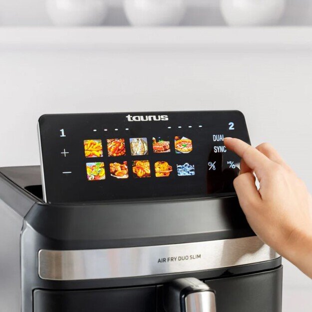 Taurus Air Duo Slim oil-free fryer with two baskets 4