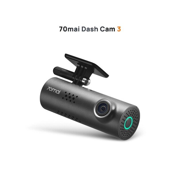 70mai M200 dashcam Full HD Wi-Fi Battery, USB Black