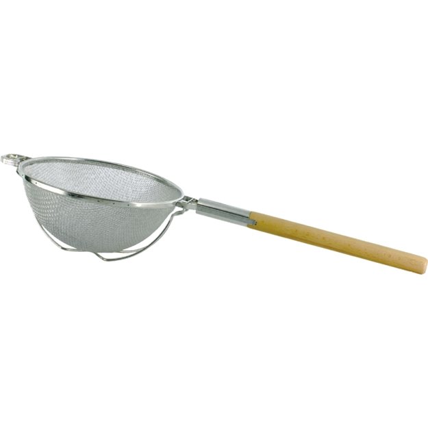 Strainer, 30 cm, wooden handle