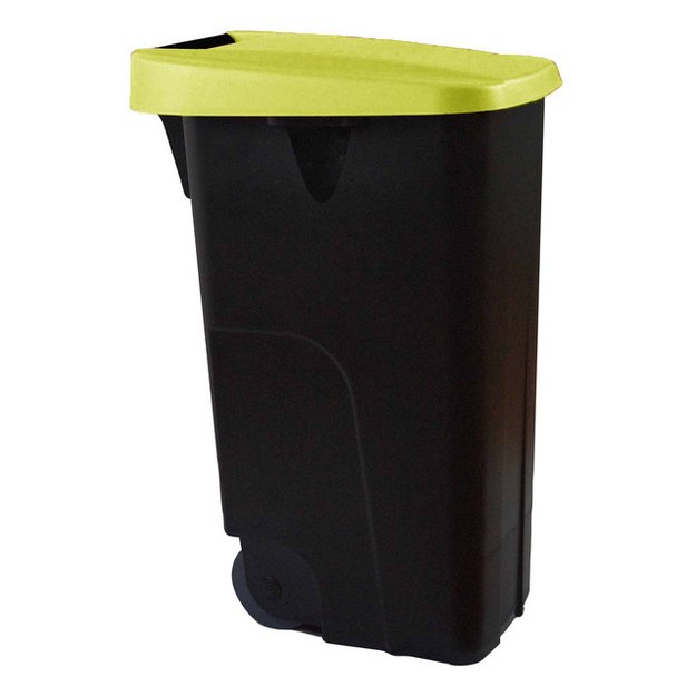 Basket solid lid DE-234250, yellow