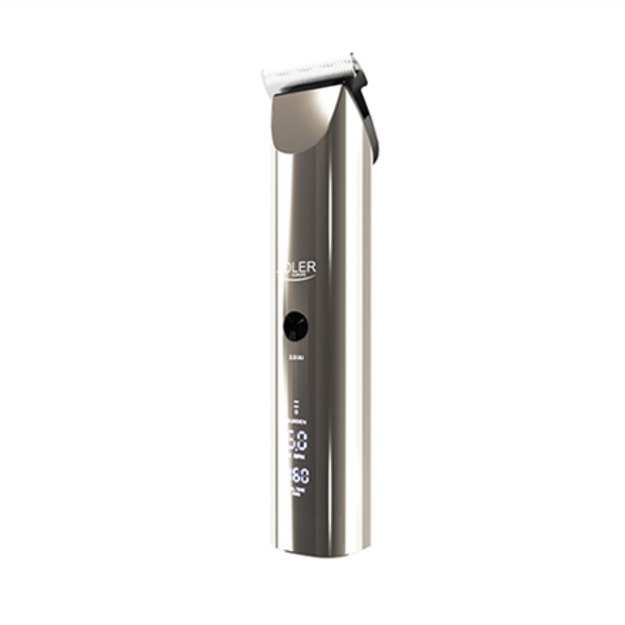 Adler | Hair Clipper | AD 2834 | Cordless or corded | Number of length steps 4 | Silver/Black 7