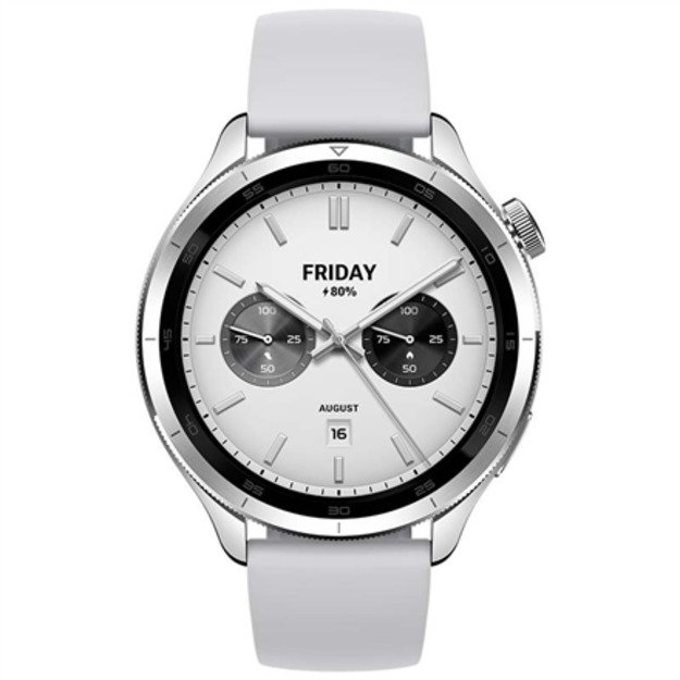 Xiaomi Watch S4 | Smart watch | GPS (satellite) | AMOLED | 1.43  | Waterproof | Silver 2