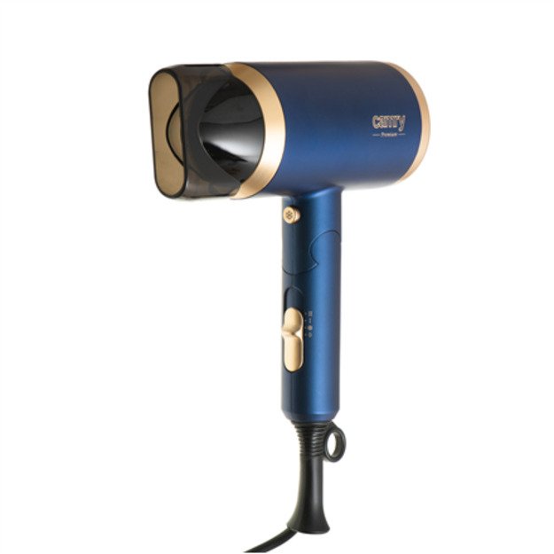 Camry | Hair Dryer | CR 2268 | 1800 W | Number of temperature settings 2 | Ionic function | Diffuser nozzle | Blue/Gold 6