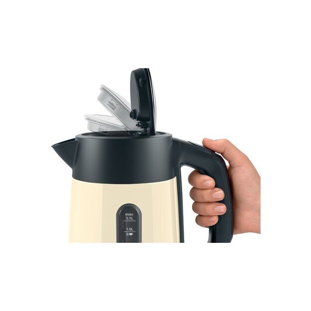 Bosch | Kettle | TWK4P437 | Electric | 2400 W | 1.7 L | Stainless steel | Beige 7