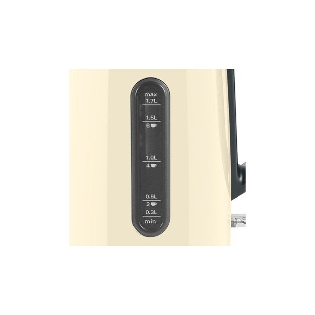 Bosch | Kettle | TWK4P437 | Electric | 2400 W | 1.7 L | Stainless steel | Beige 4