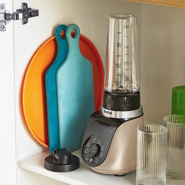 Tefal Blend Up BL190AF0 blender 0.85 L Tabletop blender 1000 W Beige, Black, Transparent 9