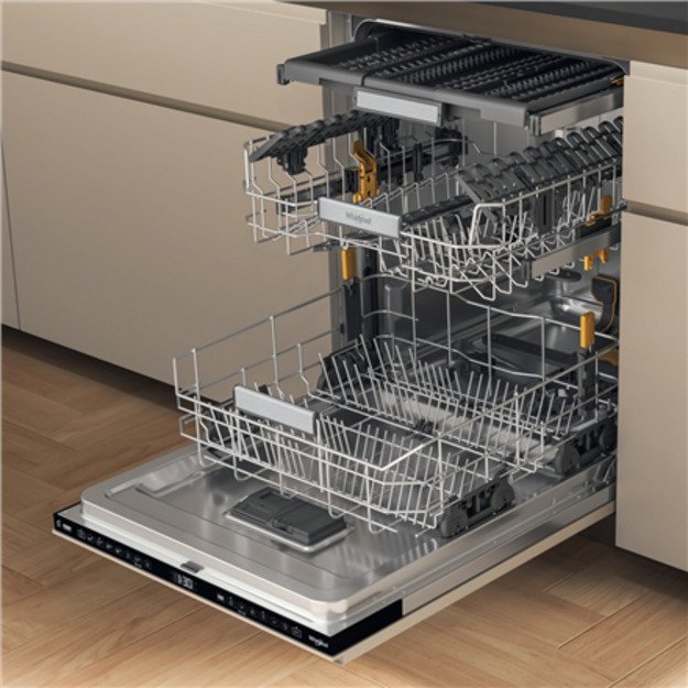 Whirlpool Dishwasher | W7I HF60 TU | Built-in | Width 59.8 cm | Number of place settings 15 | Number of programs 8 | Energy effi 9