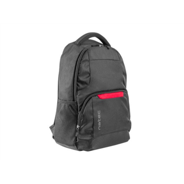 Natec | NTO-1386 | Laptop Backpack Eland | Backpack | Black | 15.6   | Shoulder strap 1