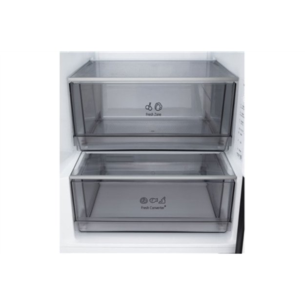 LG Refrigerator | GBBSJ1CCEP | Energy efficiency class C | Free standing | Combi | Height 186 cm | Fridge net capacity 220 L | F 3