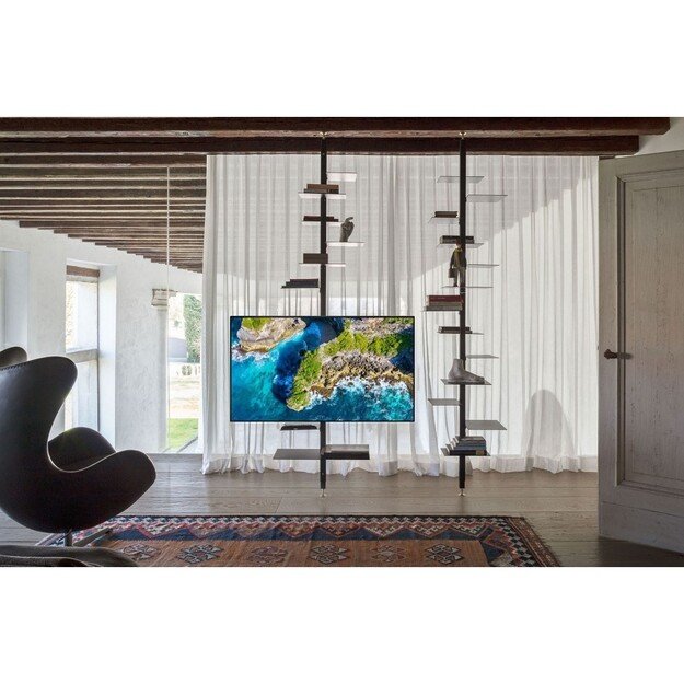 Techly ICALCD100BK monitor mount / stand Black 1