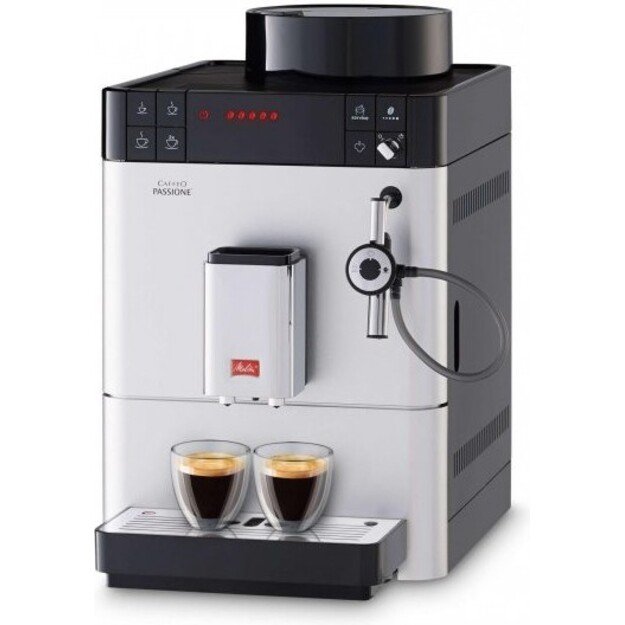 MELITTA F53/0-101 PASSIONE  automatinis kavos aparatas, sidabro