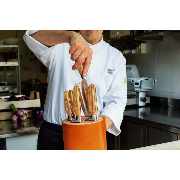 WUSTHOF Amici cilindro formos peilių rinkinys, 5vnt. 2