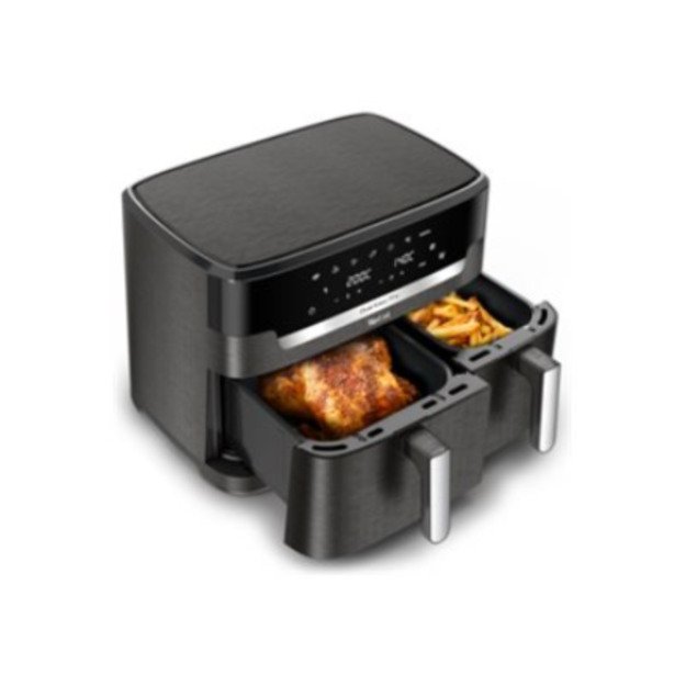 TEFAL | Air Fryer | EY942HE0 Easy Fry Dual XXL | Power 2700 W | Capacity 11 L | Black