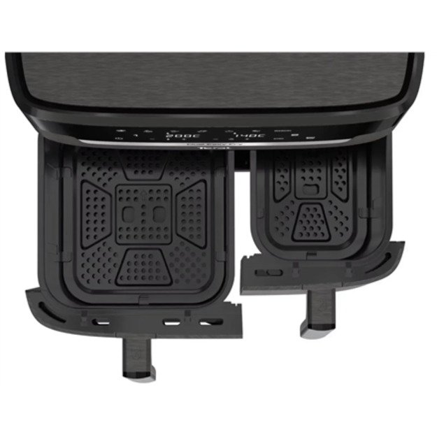 TEFAL | Air Fryer | EY942HE0 Easy Fry Dual XXL | Power 2700 W | Capacity 11 L | Black 2