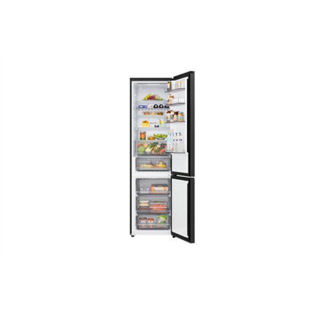 LG Refrigerator | GBBS322CEV | Energy efficiency class C | Free standing | Combi | Height 203 cm | Fridge net capacity 262 L | F 8