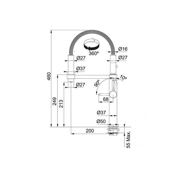 FRANKE Pescara Semi-Pro 360 115.0393.976