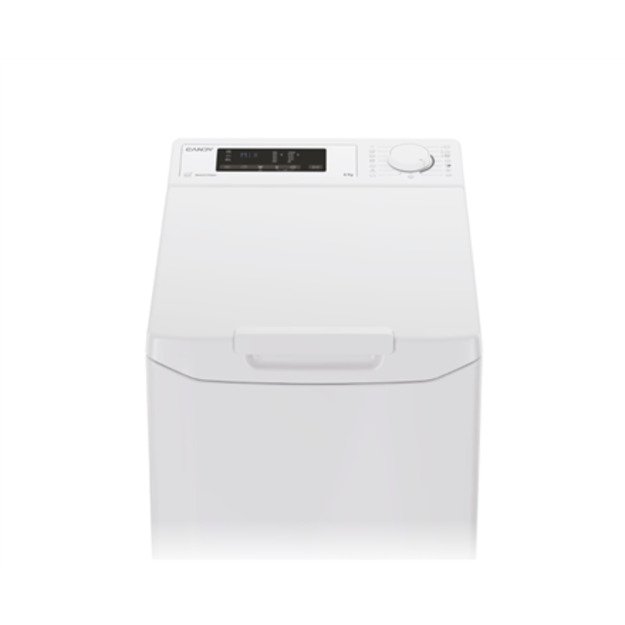 Candy Washing Machine | TCA063D3-S | Energy efficiency class C | Top loading | Washing capacity 6 kg | 1000 RPM | Depth 60 cm | 2