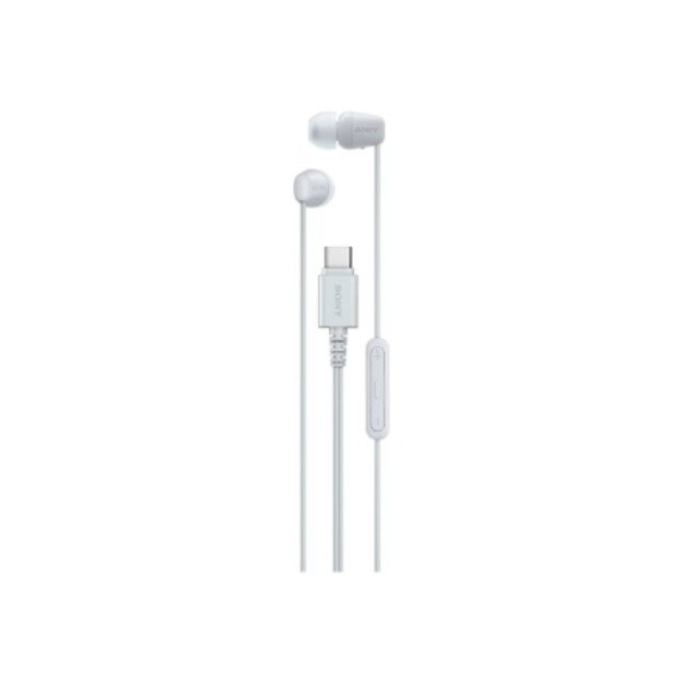 Sony Earbuds | IER‑EX15C | Wired | In-ear | Microphone | White