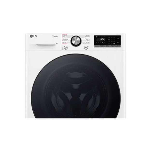 LG | Washing Machine | F4WR711S2W | Energy efficiency class A - 10% | Front loading | Washing capacity 11 kg | 1400 RPM | Depth 11