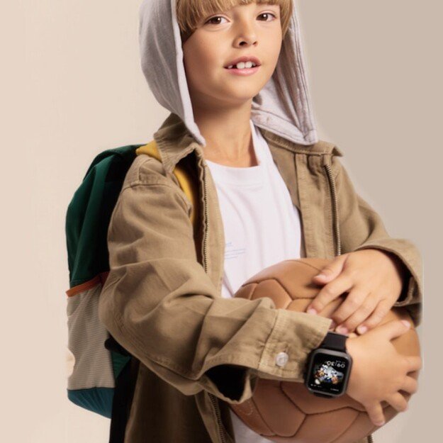 I&scaron;manusis laikrodis  vaikams su lietuvi&scaron;ku meniu Garett Kids Essa 2 AI 4G Black 9