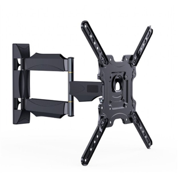 Gembird | Wall mount | WM-55ST-01 | Tilt, swivel, rotate | 32-55   | Maximum weight (capacity) 32 kg | Black