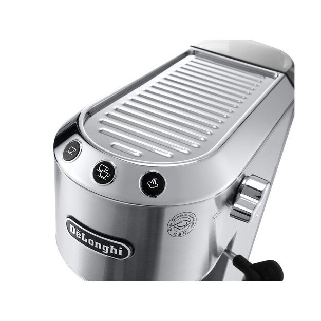 Coffee machine pump-driven DeLonghi Dedica Style EC 685.M (1350W, silver color) 5