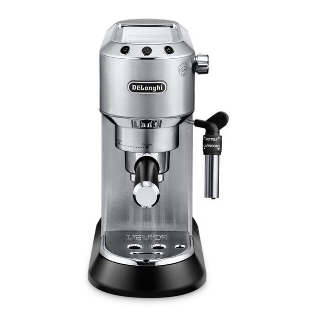 Coffee machine pump-driven DeLonghi Dedica Style EC 685.M (1350W, silver color) 9