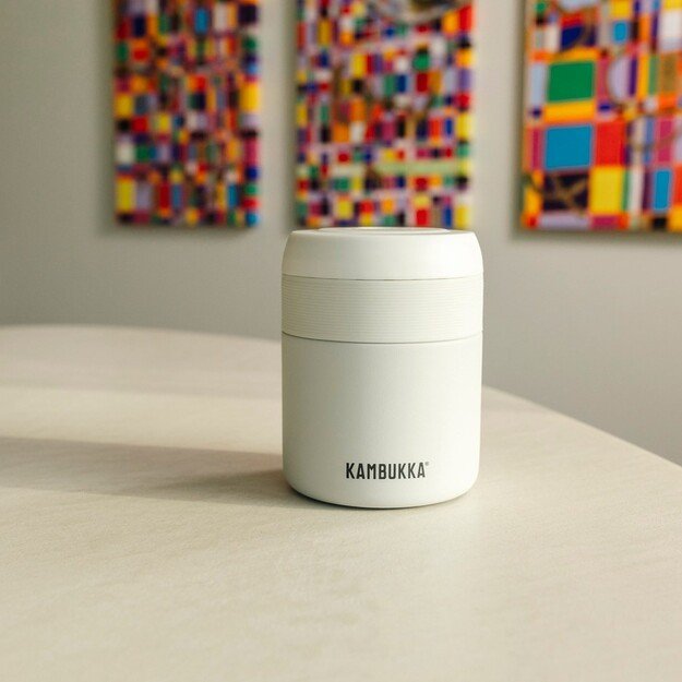 Kambukka termosas pietums Bora 600ml Chalk White 2