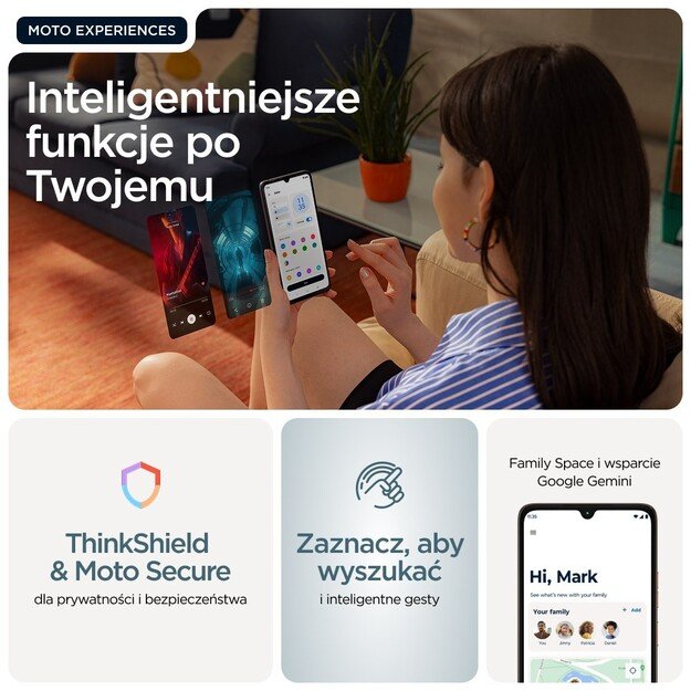 Motorola moto g06 17.5 cm (6.88 ) Dual SIM Android 15 4G USB Type-C 4 GB 128 GB 5200 mAh Blue 1