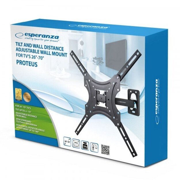 Esperanza ERW015 TV mount 26-70   up to 30kg 1
