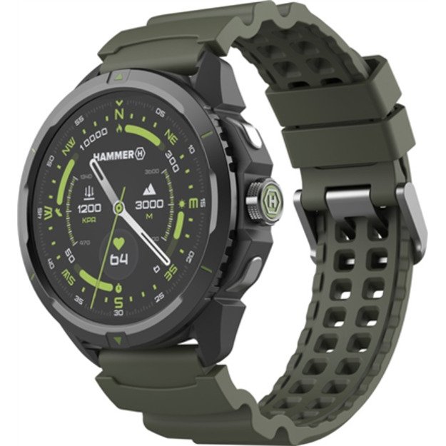 Hammer Watch 2 | Smart watch | AMOLED | 1.5&rdquo; | Military Edition