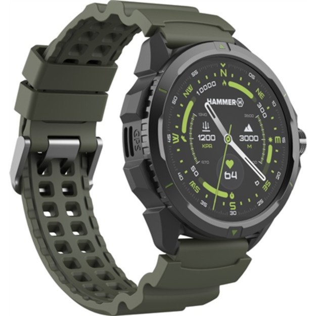 Hammer Watch 2 | Smart watch | AMOLED | 1.5&rdquo; | Military Edition 2