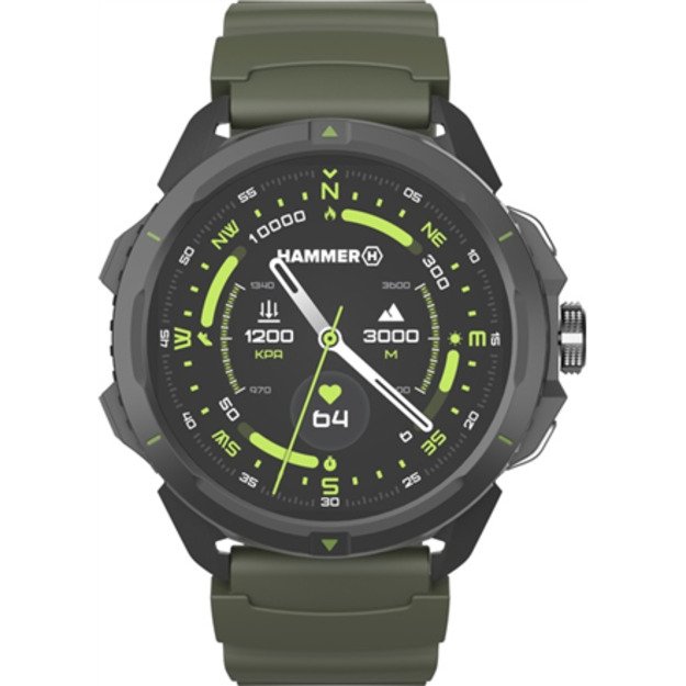 Hammer Watch 2 | Smart watch | AMOLED | 1.5&rdquo; | Military Edition 3