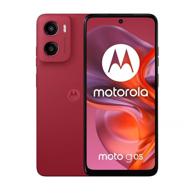 SmartphoneMotorola Moto G05 4/128GB Plum Red 6
