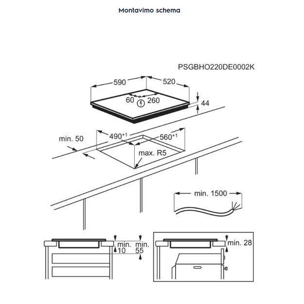 ELECTROLUX EIT60433CT
